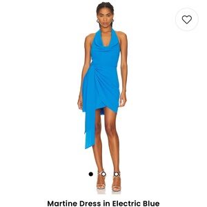 NWT Amanda Uprichard Electric Blue Dress - Small
